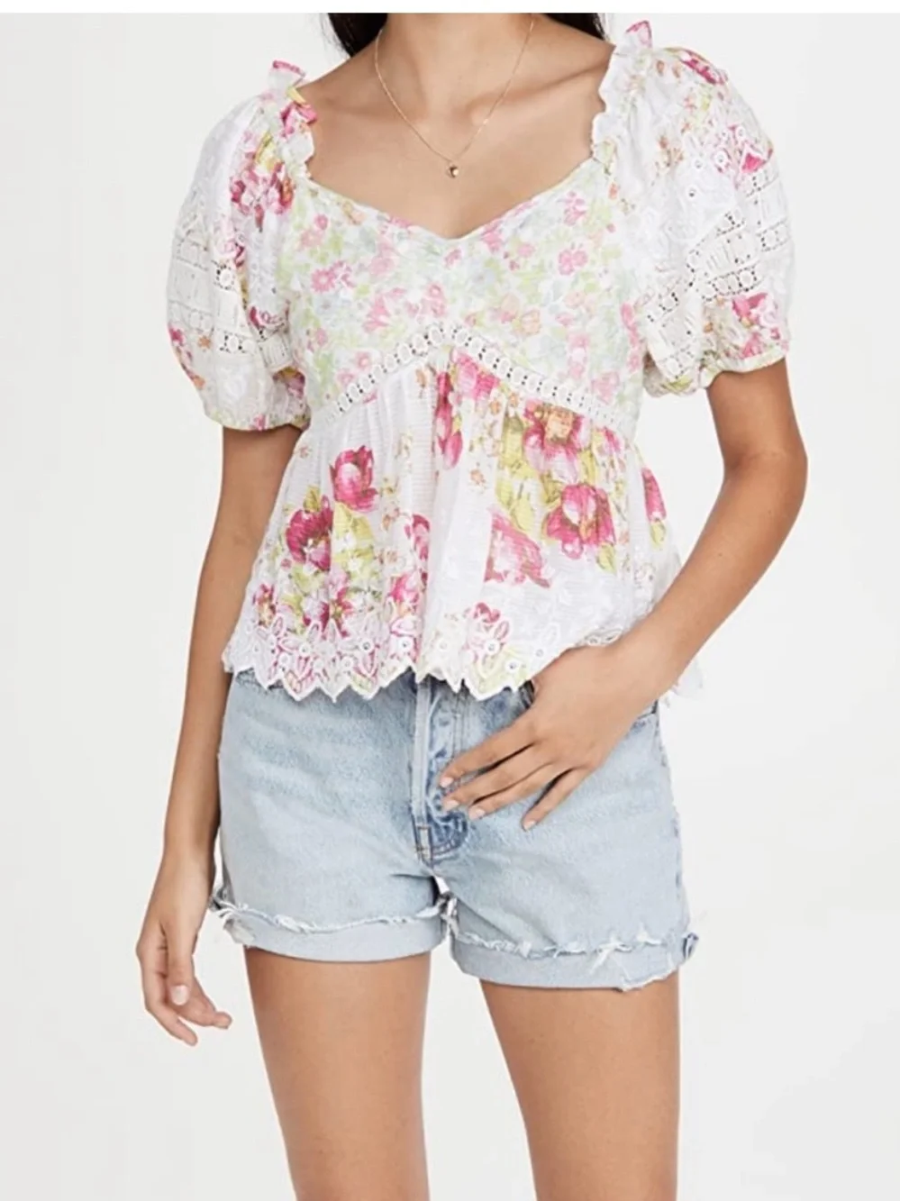 LoveShackFancy Prezia Top